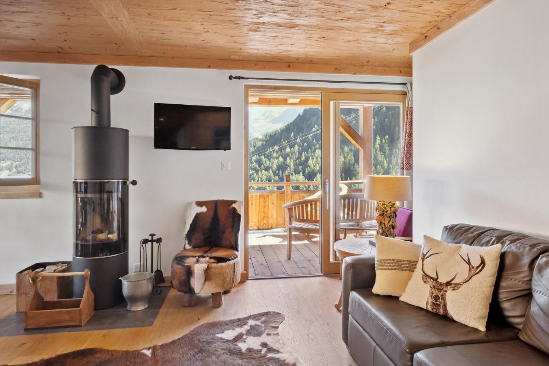 Chalet Larchwood By Mrs Miggins Grimentz Extérieur photo